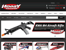 Tablet Screenshot of hobbyheadquarters.net